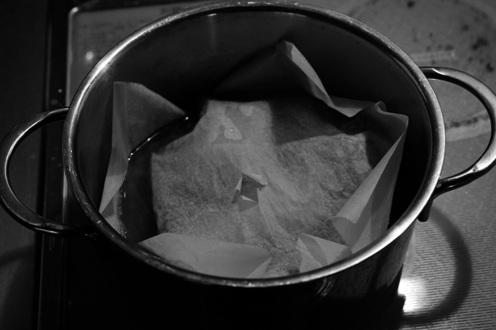 昼間から大根を煮る、20240119