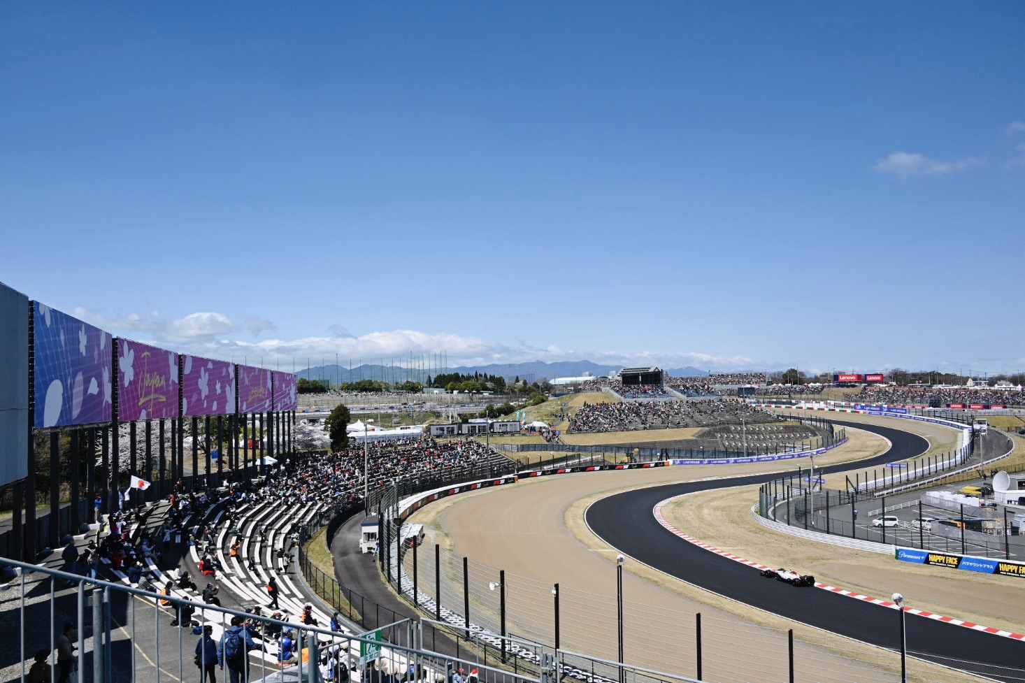 2025年F1鈴鹿旅行2日目、金曜フリー走行、20250404