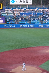 神宮球場で村上宗隆に惜別の念を送る、Munetaka Murakami at Jingu Stadium, 0km,&nbsp;20250909