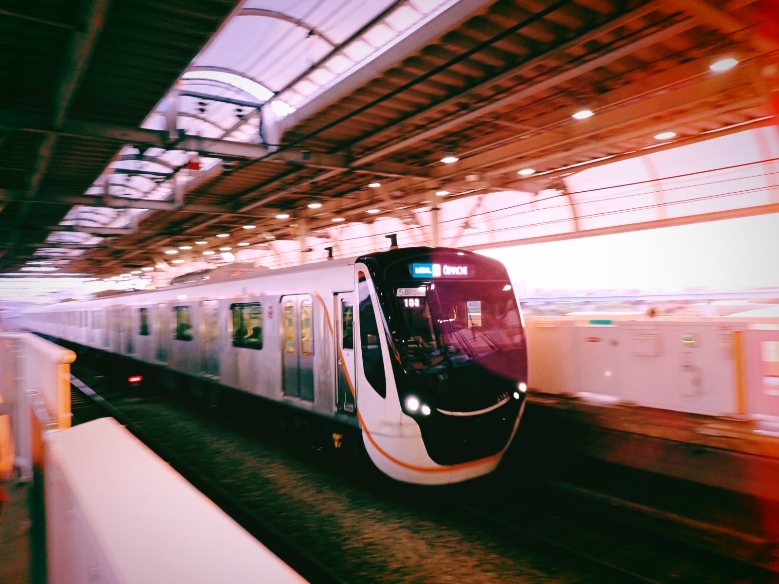 分岐して片蔭を採る列車かな、0km, 20260729